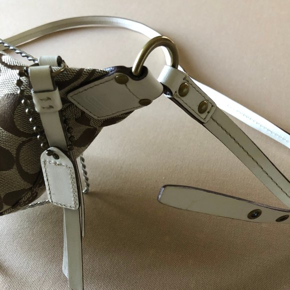 COACH Signature C Mini Leather Swingpack/Crossbody - Picture 3 of 9